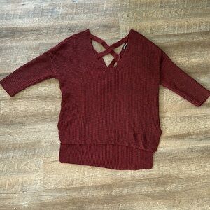 NWOT Express Crossback Sweater